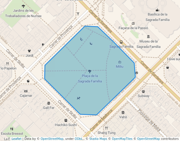 Plaça de la Sagrada Família