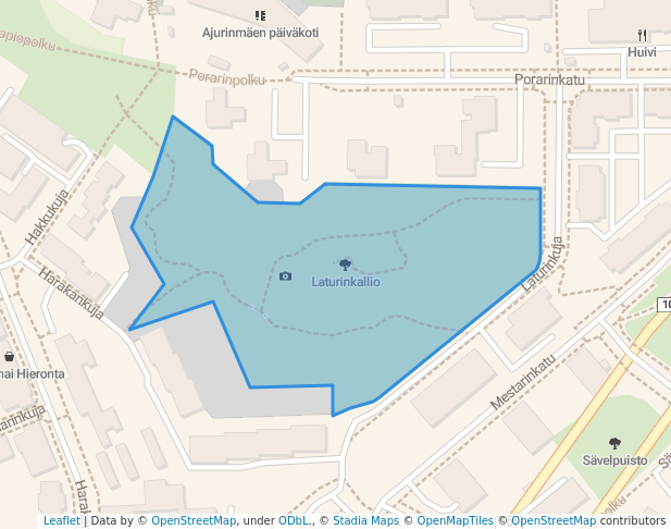 Laturinkallio in Esbo | Map and Routes