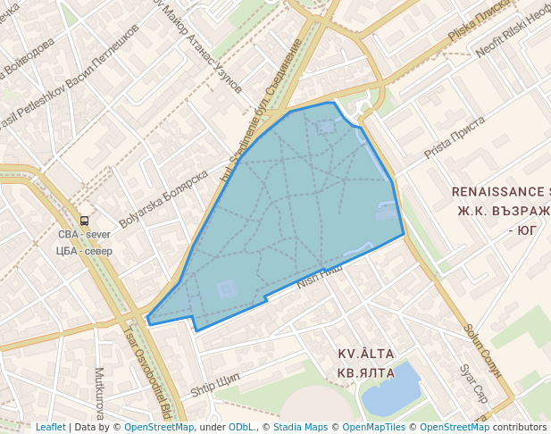 Park of the Bulgarian national revival