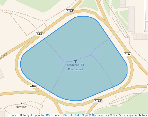 Lawrence Hill Roundabout