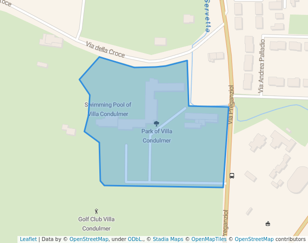 Park of Villa Condulmer