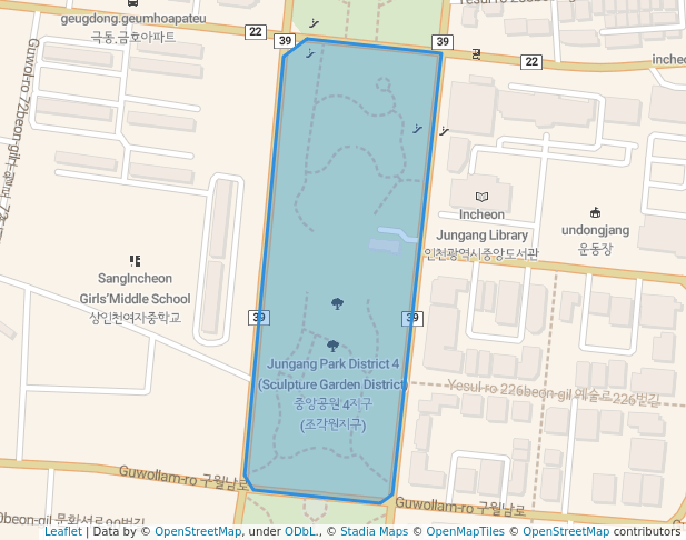 Jungang Park District 4 (Sculpture Garden District)