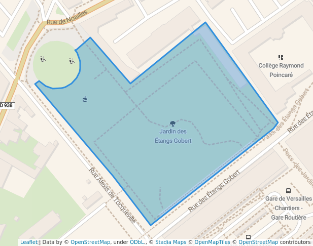 Jardin des Étangs Gobert