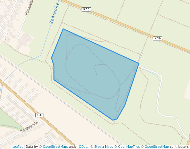walking in Ehem. Deponie Hühnerheide map in Oberhausen