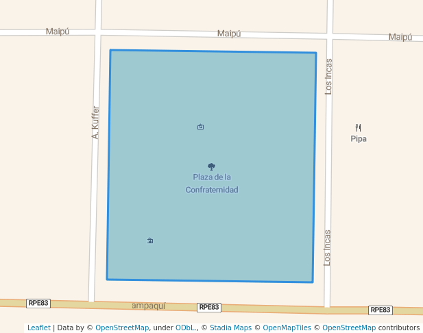 Plaza de la Confraternidad