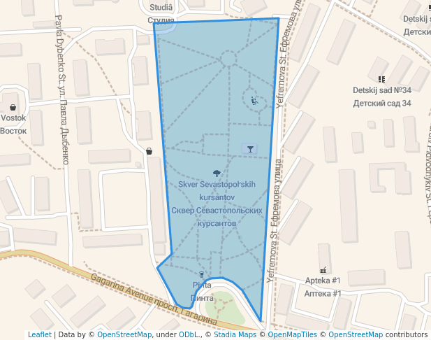 Сквер Севастопольских курсантов