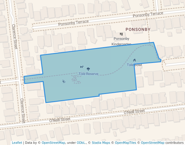 Tole Reserve in Auckland | Map and Routes
