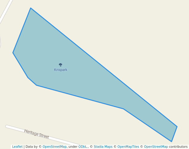 Krispark in Tzaneen | Map and Routes