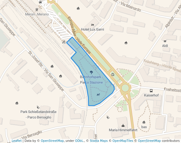 Bahnhofspark - Parco Stazione