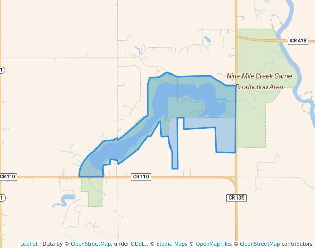walking in Lake Alvin Recreation Area map in Harrisburg