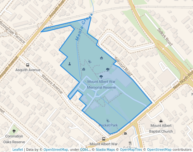 Mount Albert War Memorial Reserve