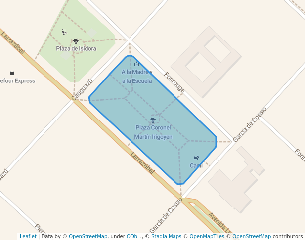 Plaza Coronel Martín Irigoyen