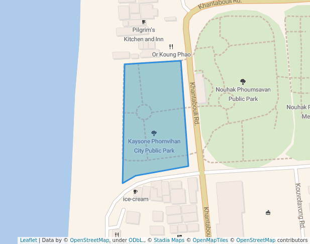 Kaysone Phomvihan City Public Park