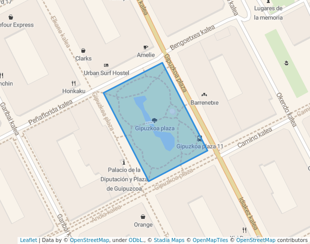 Gipuzkoa plaza