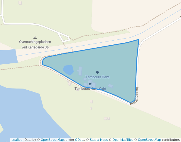 Tambours Have in Varde | Map and Routes