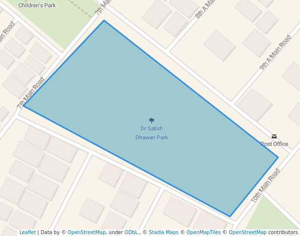 BBMP Park ISRO Layout