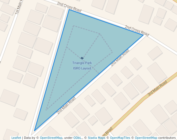 Triangle park ISRO layout