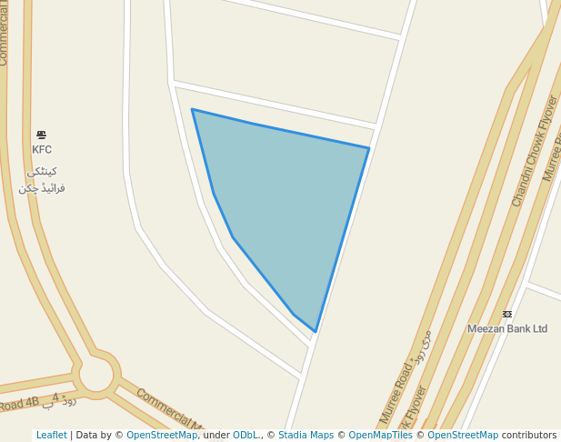 walking in باغ map in Rawalpindi