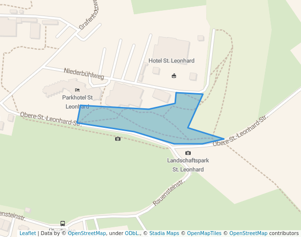 Parkanlagen Hotel St. Leonhard