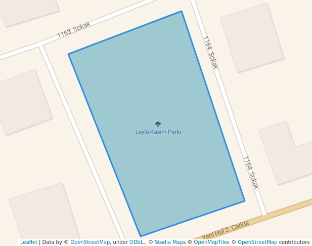 walking in Leyla Kasım Parkı map in Diyarbakır