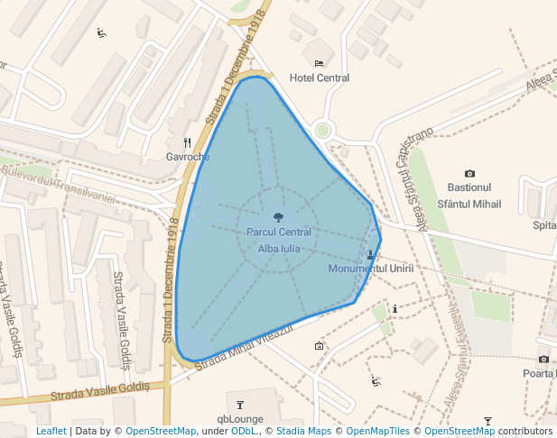 Parcul Central Alba Iulia