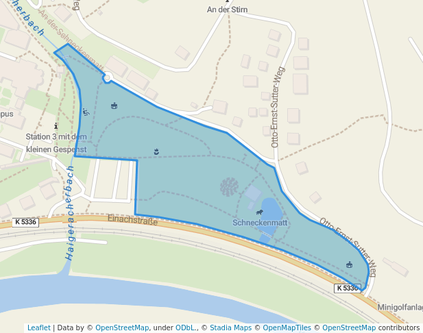 walking in Schneckenmatt map in Gengenbach