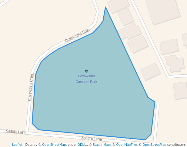 Coxswains Crescent Park
