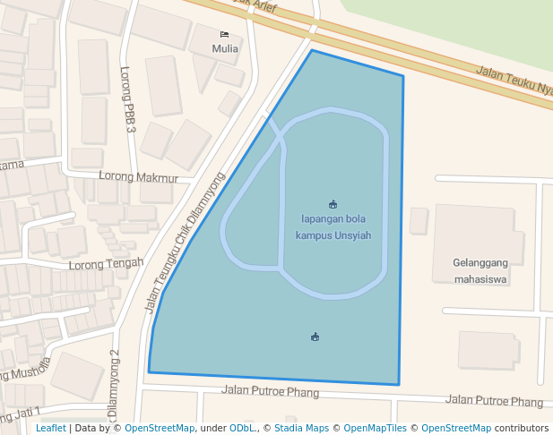 Taman gelanggang mahasiswa