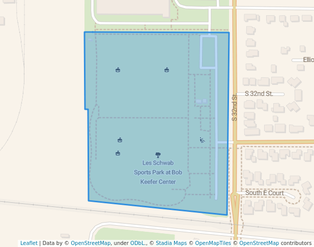 Les Schwab Sports Park at Bob Keefer Center