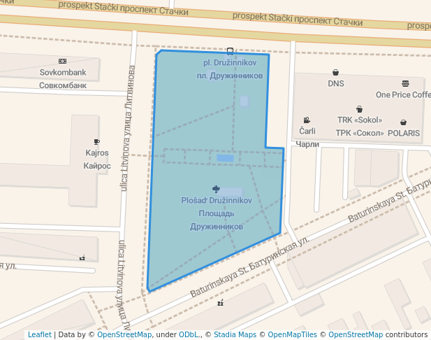 Площадь Дружинников