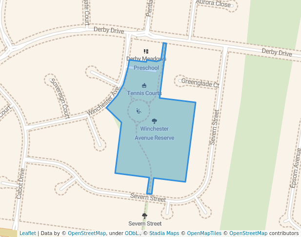 Winchester Avenue Reserve