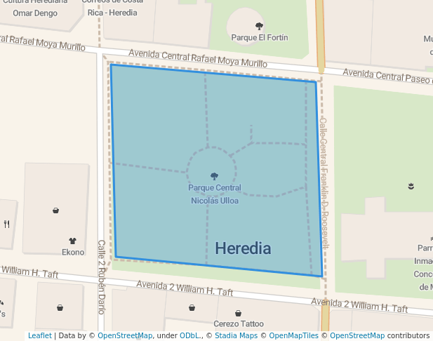 Parque Central Nicolás Ulloa