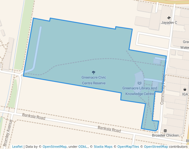 Greenacre Civic Centre Reserve