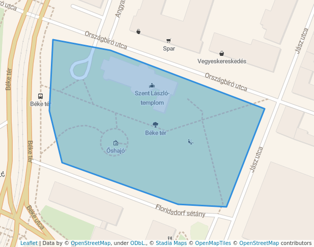 Béke tér