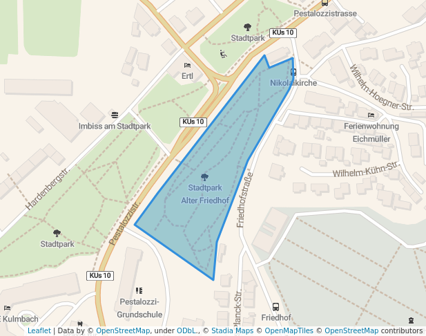 Stadtpark Alter Friedhof