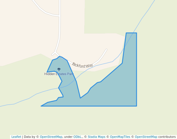 walking in Hidden Estates Park map in Mill Bay