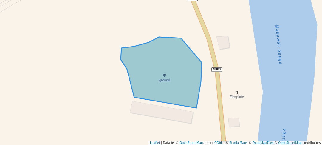 walking in ground map in Kandy