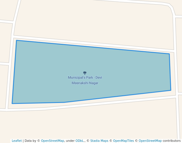 Municipal's Park - Devi Meenakshi Nagar