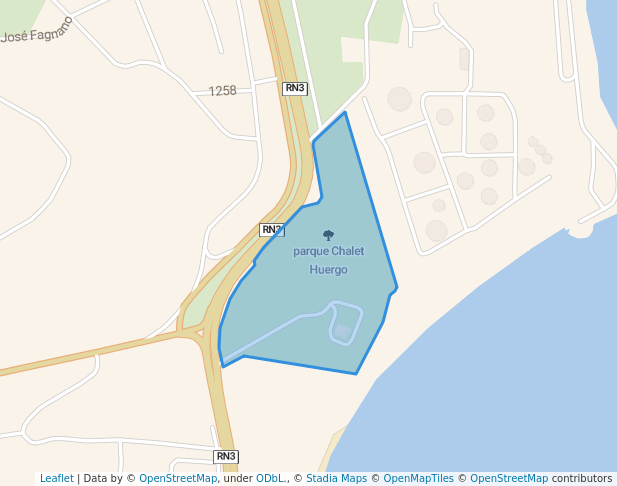 parque Chalet Huergo