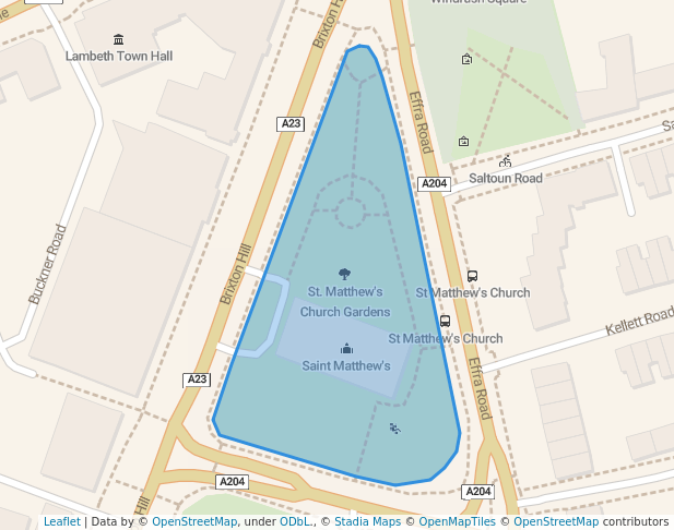 St. Matthew's Church Gardens