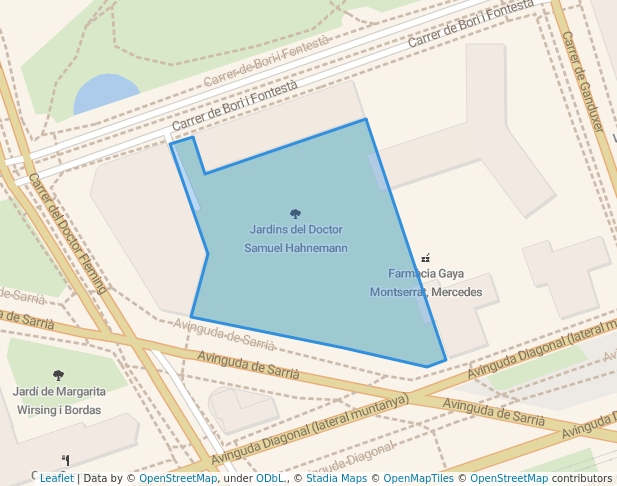 Jardins del Doctor Samuel Hahnemann