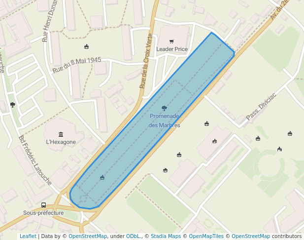 Promenade des Marbres