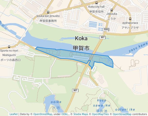 野洲川河川公園