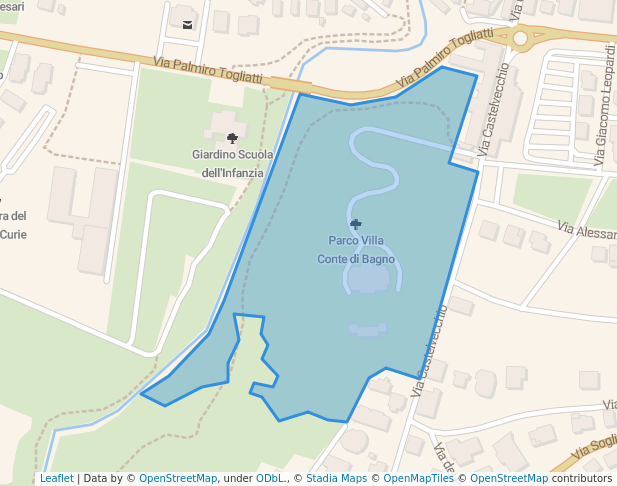 Parco Villa Conte di Bagno