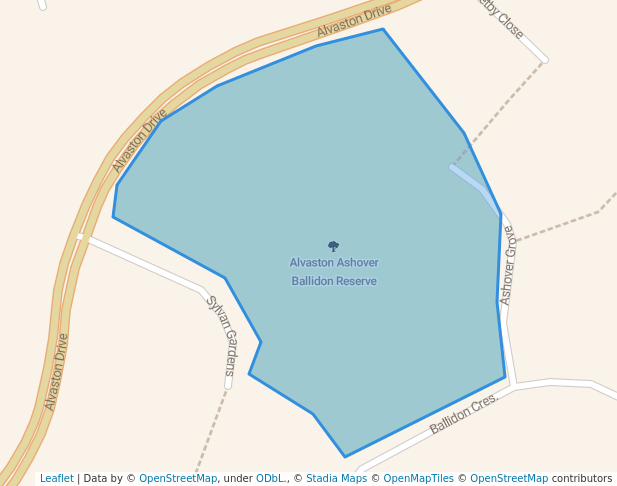 Alvaston Ashover Ballidon Reserve