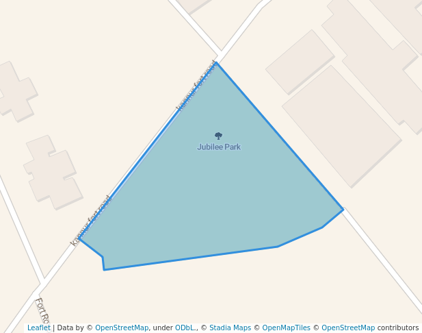 walking in Jubilee Park map in Kannur