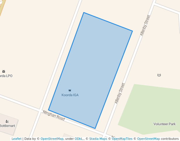 walking in Pioneer Women's Memorial Park map in Koorda