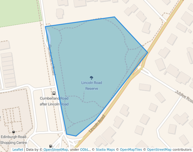 Lincoln Road Reserve in Forrestfield | Map and Routes