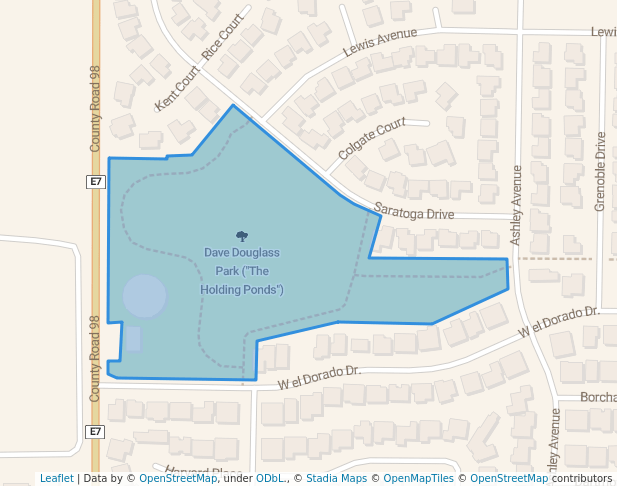 Dave Douglass Park ("The Holding Ponds")