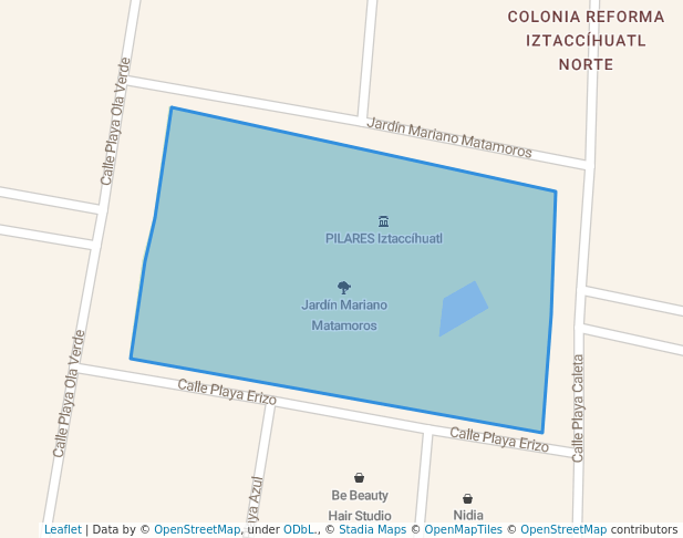 Jardín Mariano Matamoros